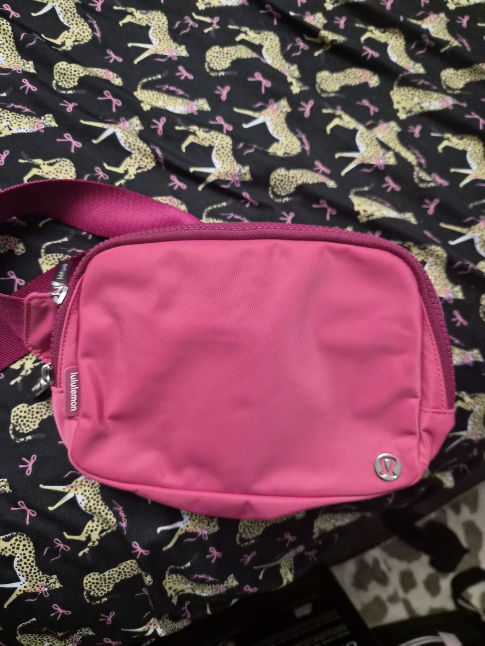 lululemon athletica Pink Crossbody Travel Bag